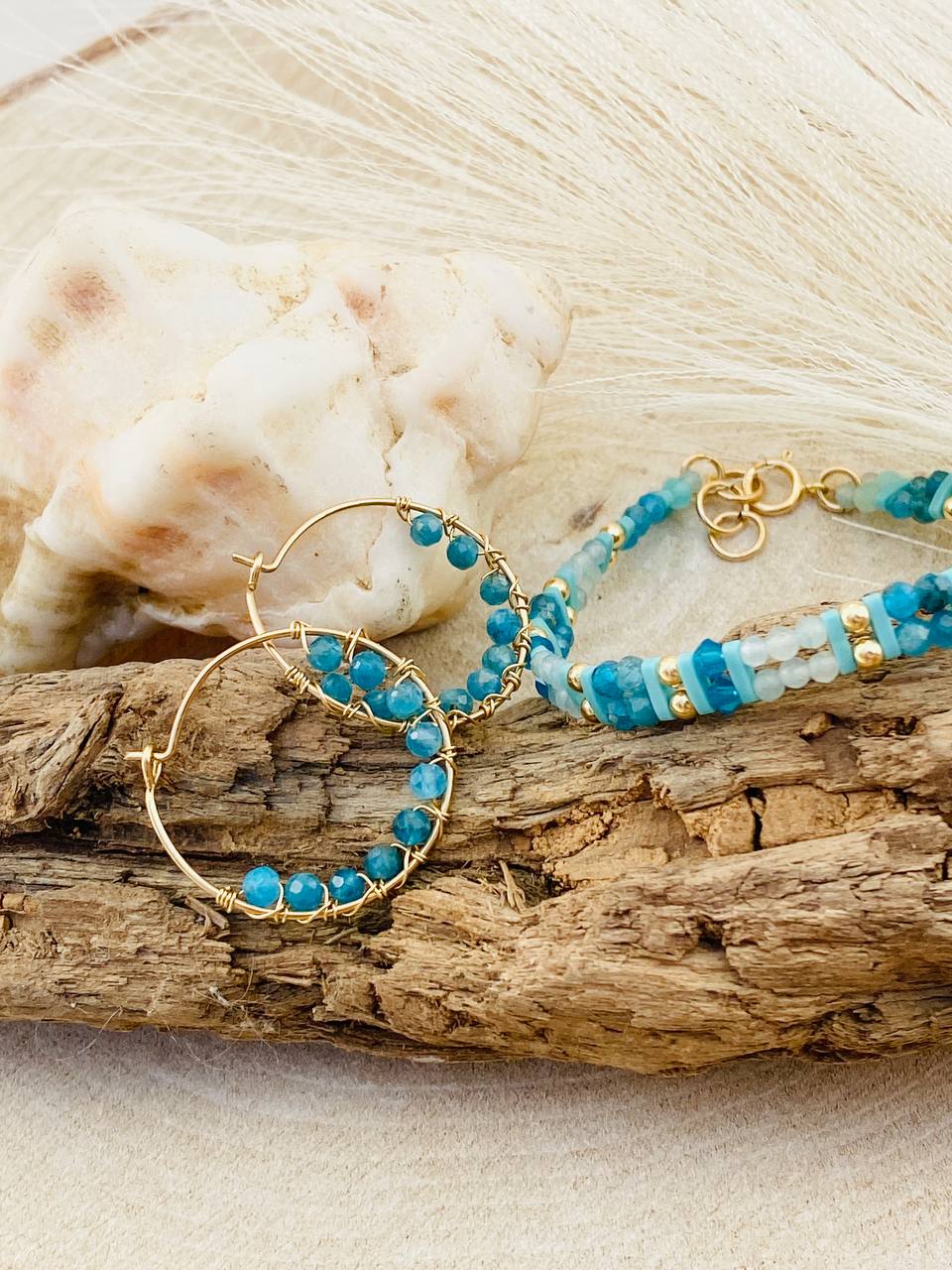 עגילי עמית | כחול