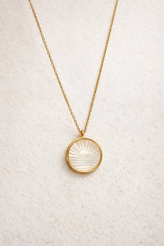 שרשרת שלי | תליון צדף שמש