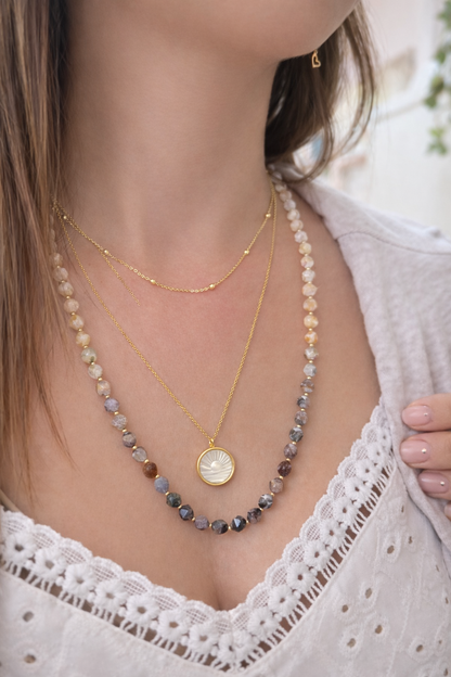 שרשרת שלי | תליון צדף שמש