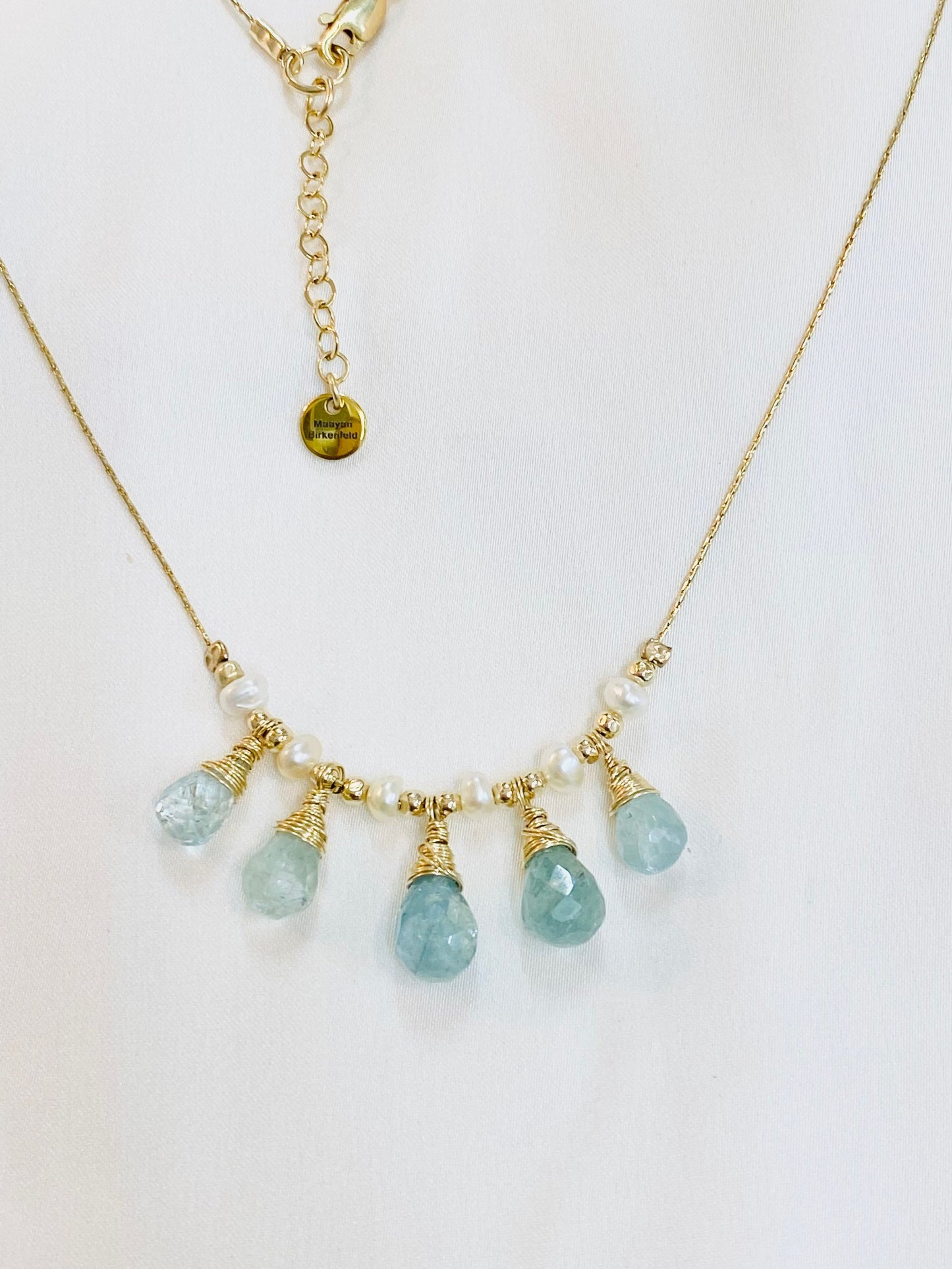 שרשרת טיפות אקווה מרין