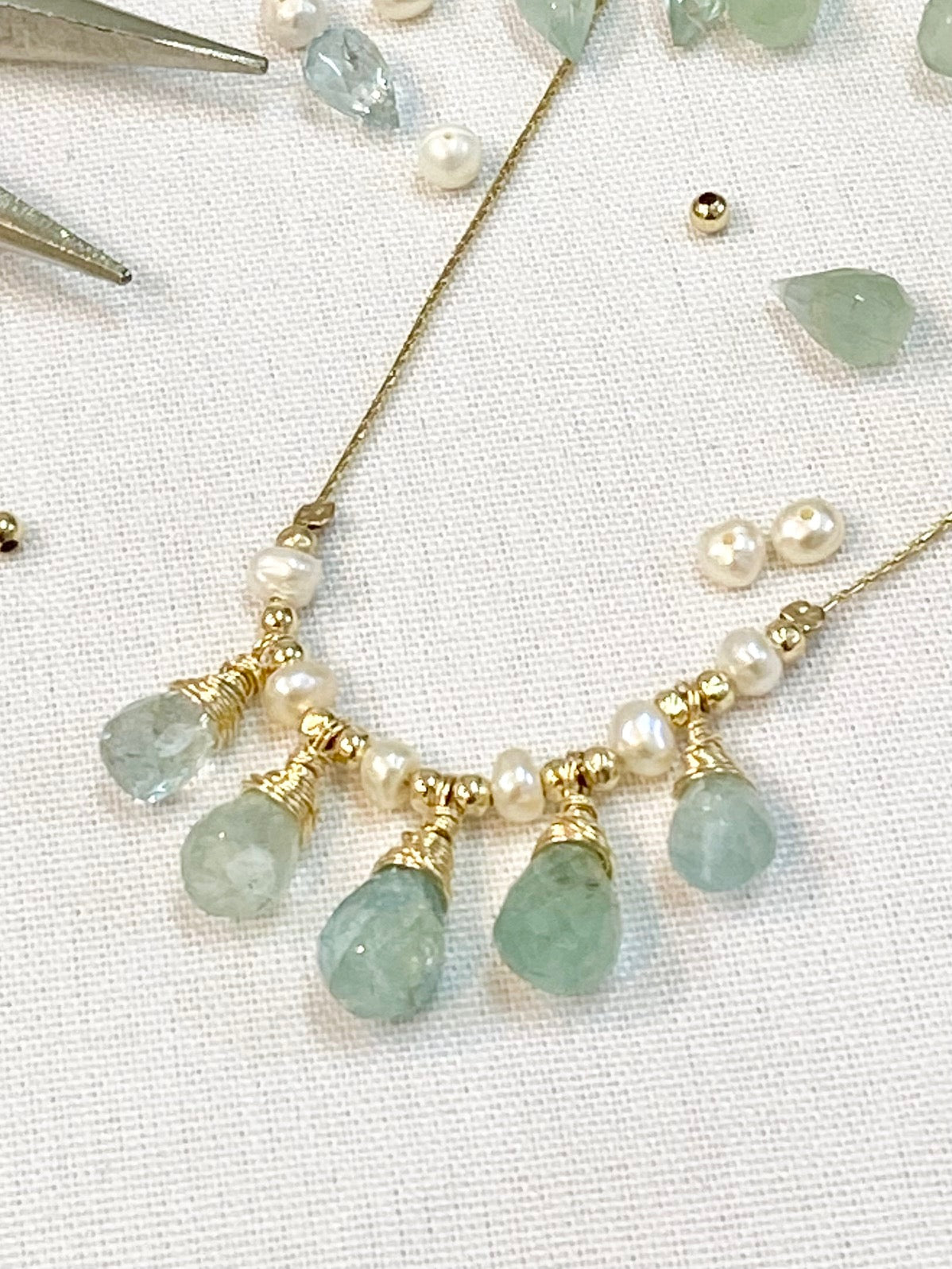 שרשרת טיפות אקווה מרין