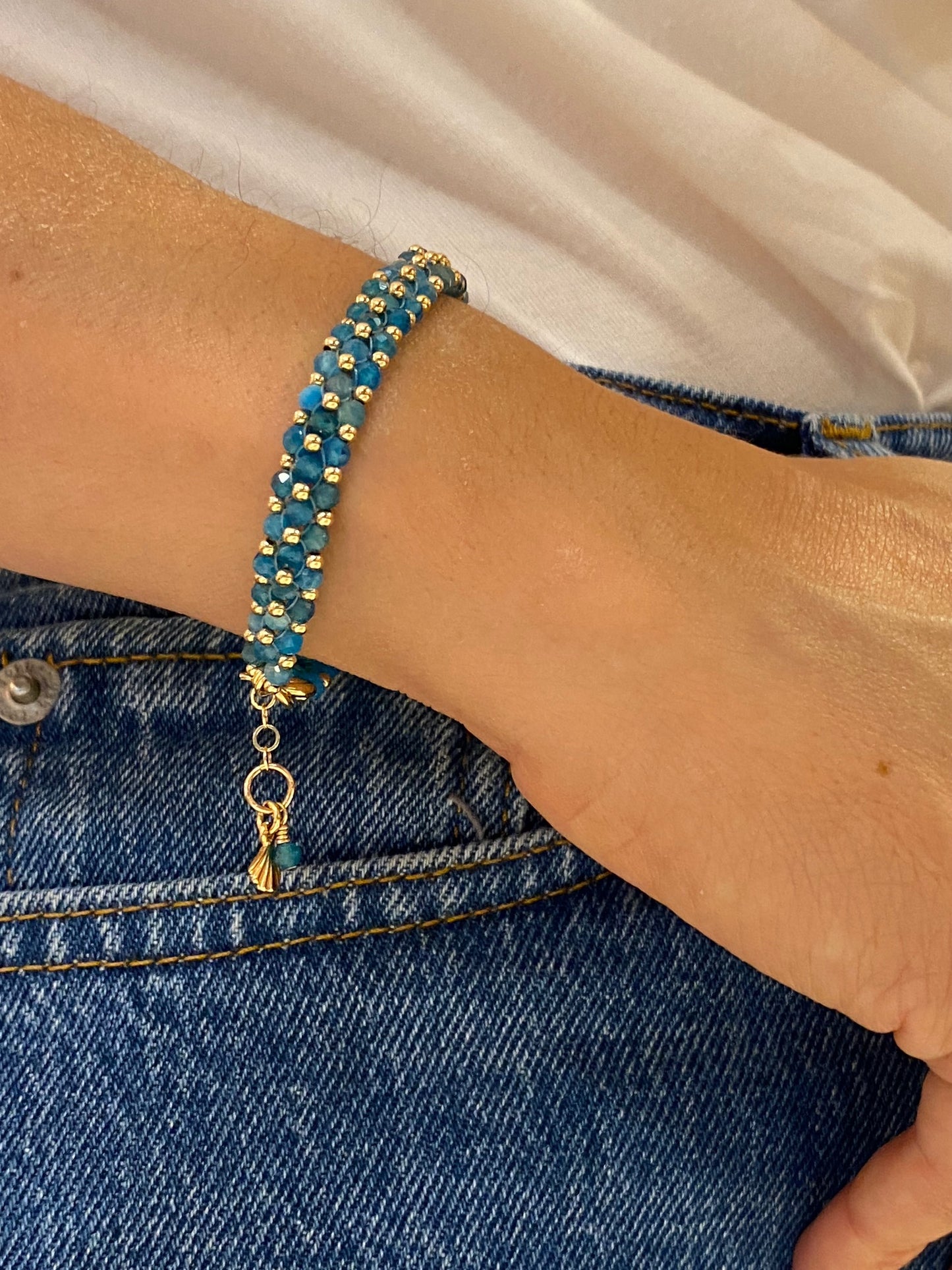 צמיד ים | אבני אפטייט