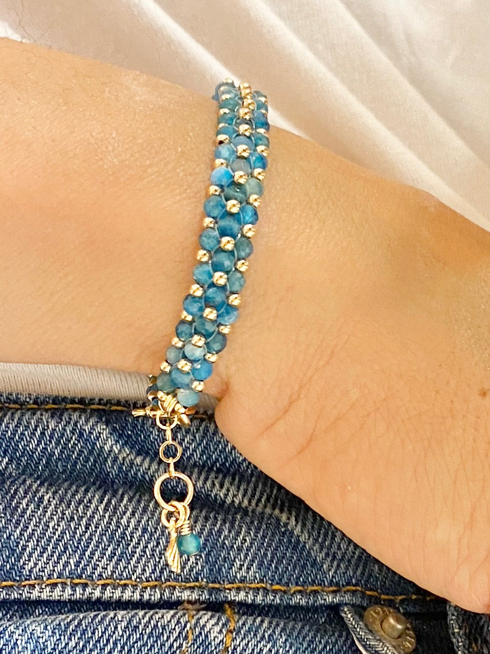 צמיד ים | אבני אפטייט