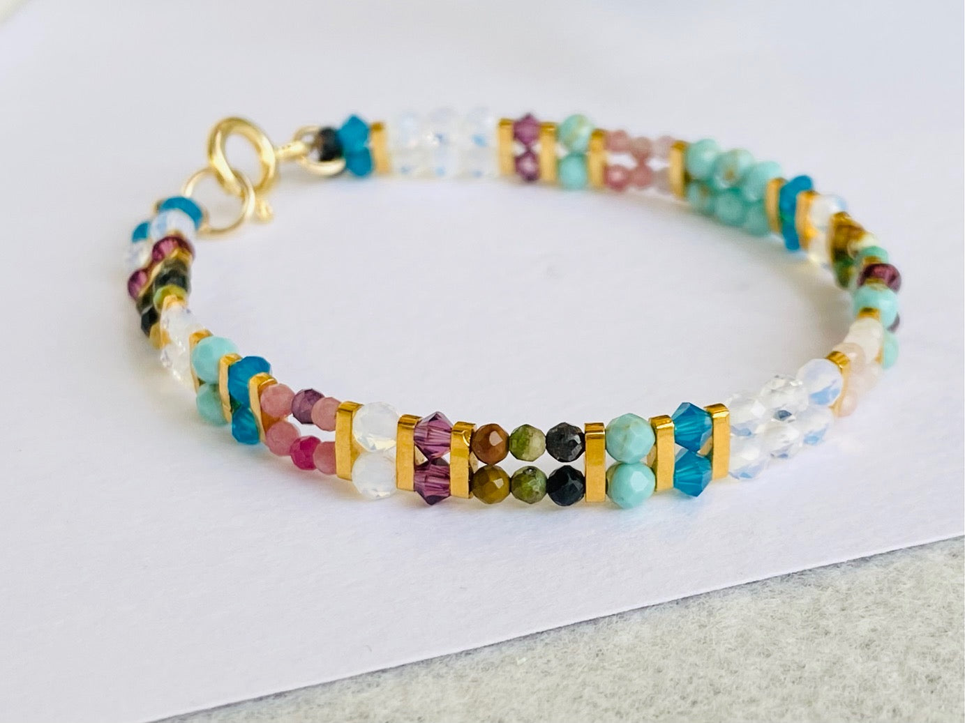 צמיד ואלי | גווני חום ירוק