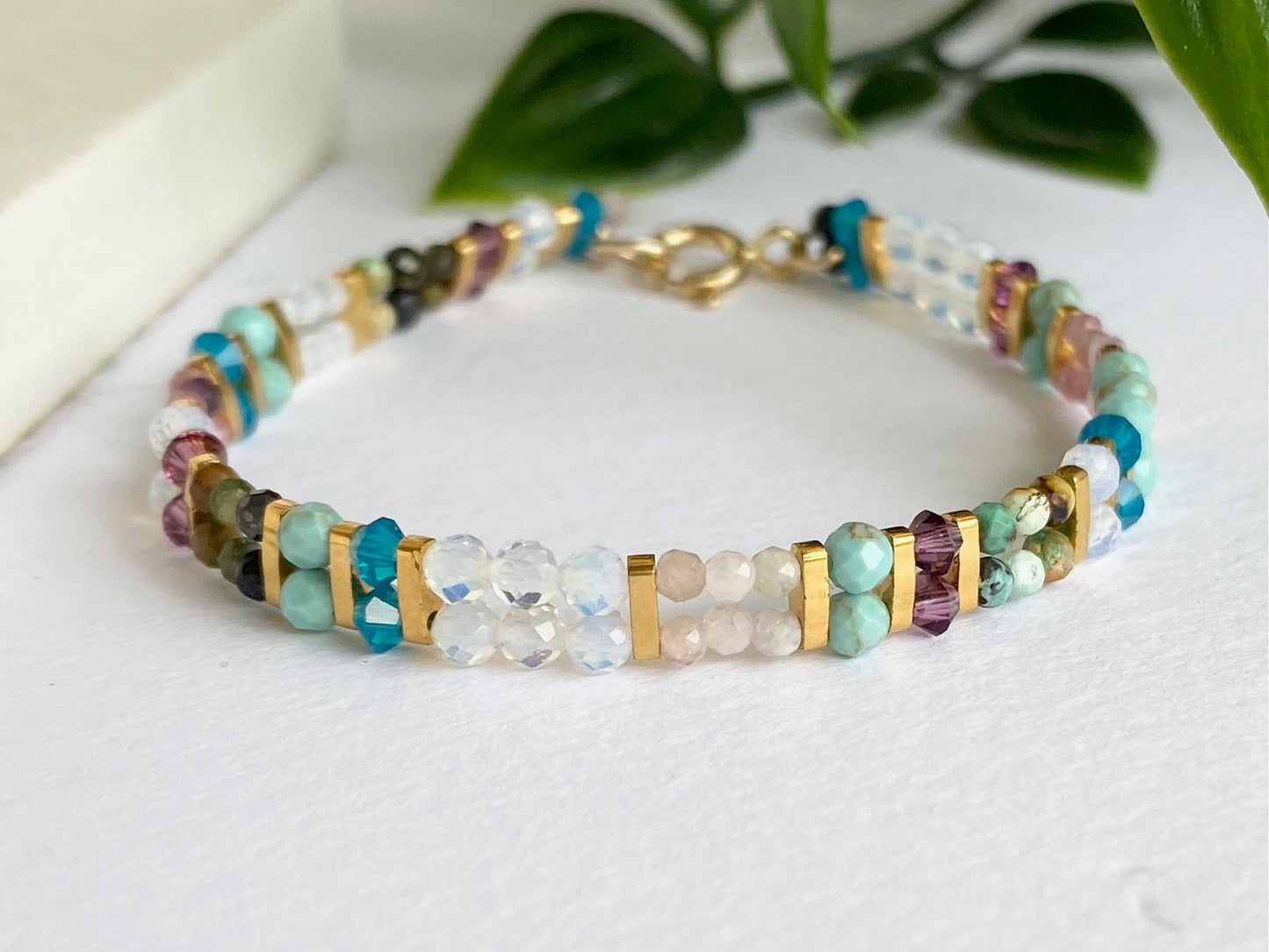 צמיד ואלי | גווני חום ירוק