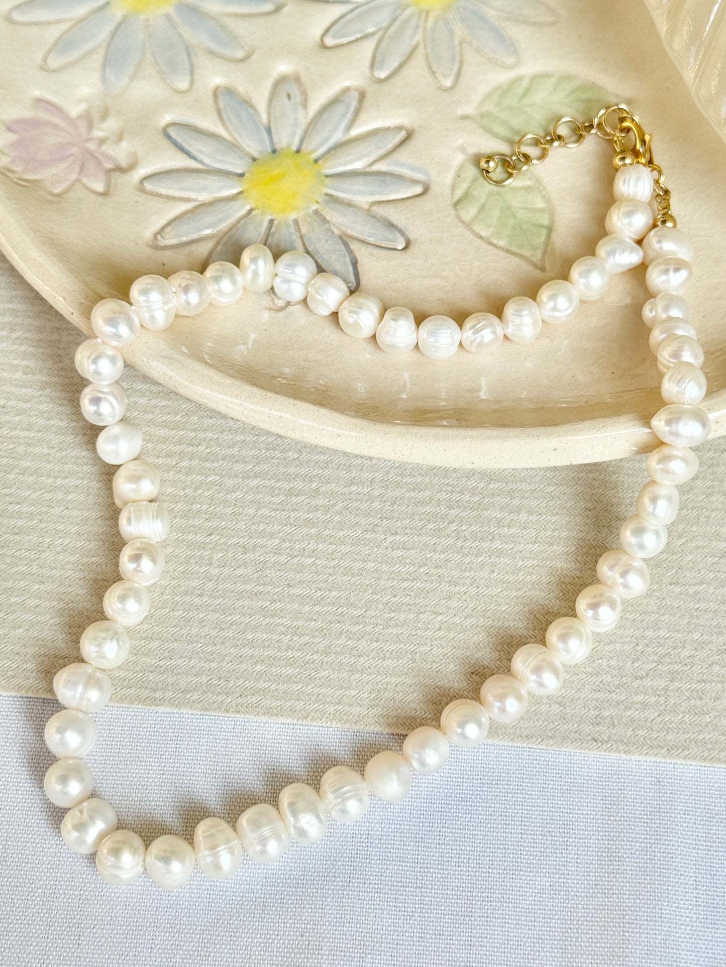 שרשרת מיכל | צ'וקר פנינים