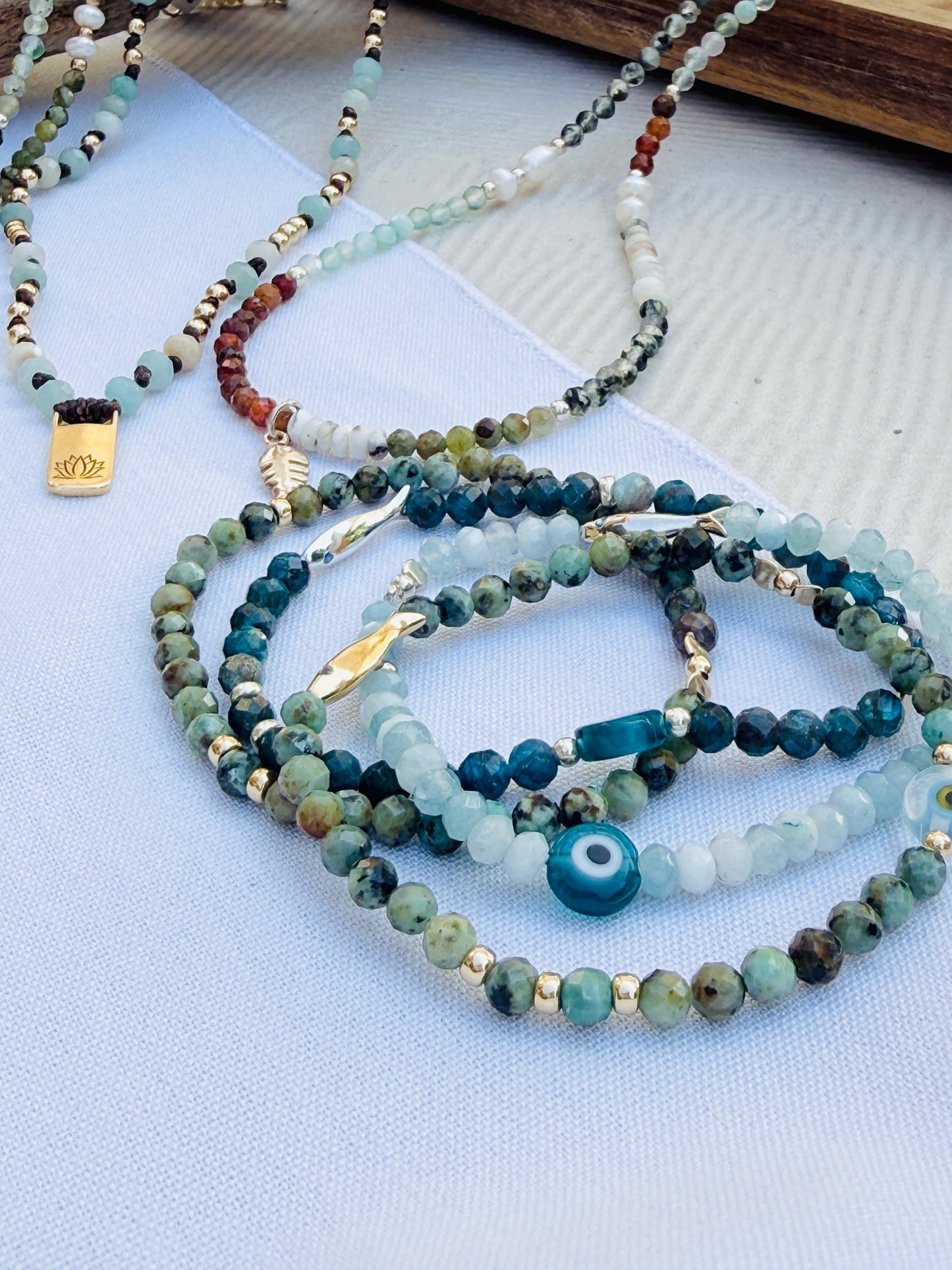 צמיד מזל | גווני ירוק