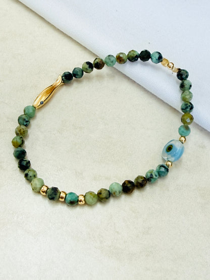 צמיד מזל | גווני ירוק