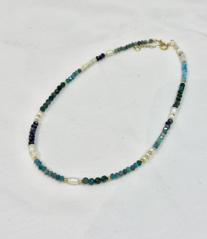 שרשרת לירי | גווני כחול