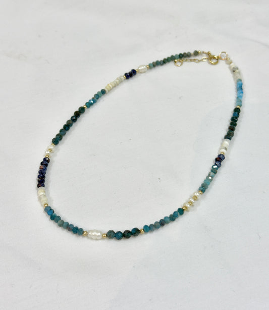 שרשרת לירי | גווני כחול