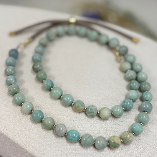 שרשרת נעמי | אבני אמזונייט