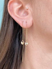 עגילי טליה | שרשרת תליון לב