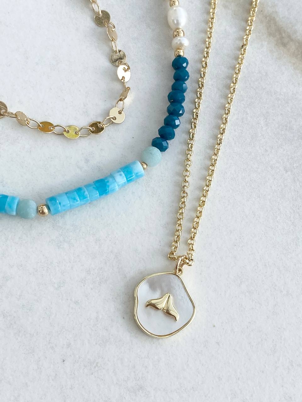 שרשרת צדף סנפיר