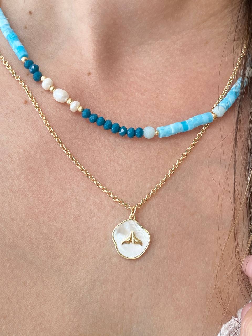 שרשרת צדף סנפיר