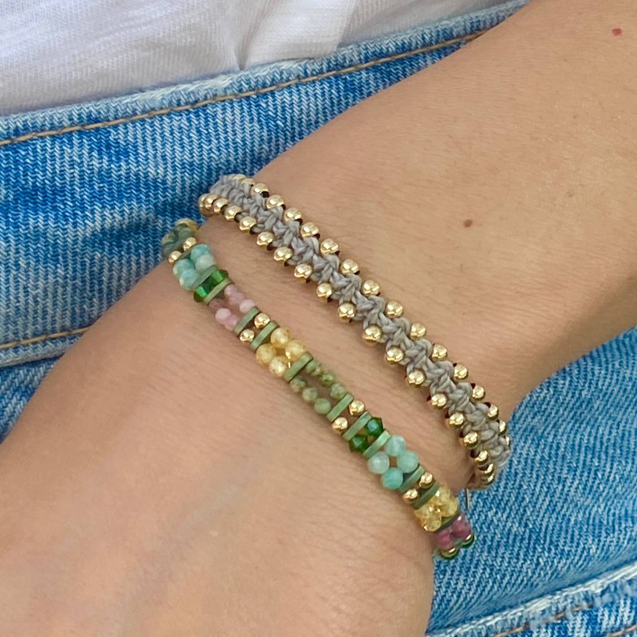 צמיד ואלי | ירוק כחול