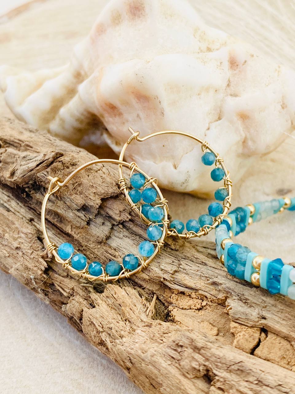 עגילי עמית | כחול